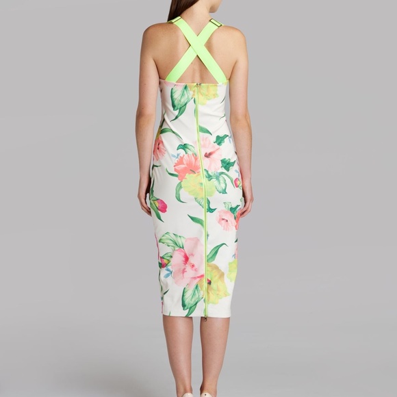 Ted Baker Floral Midi Dress - Picture 3 of 5